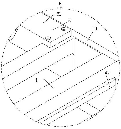 Concrete pouring formwork production device