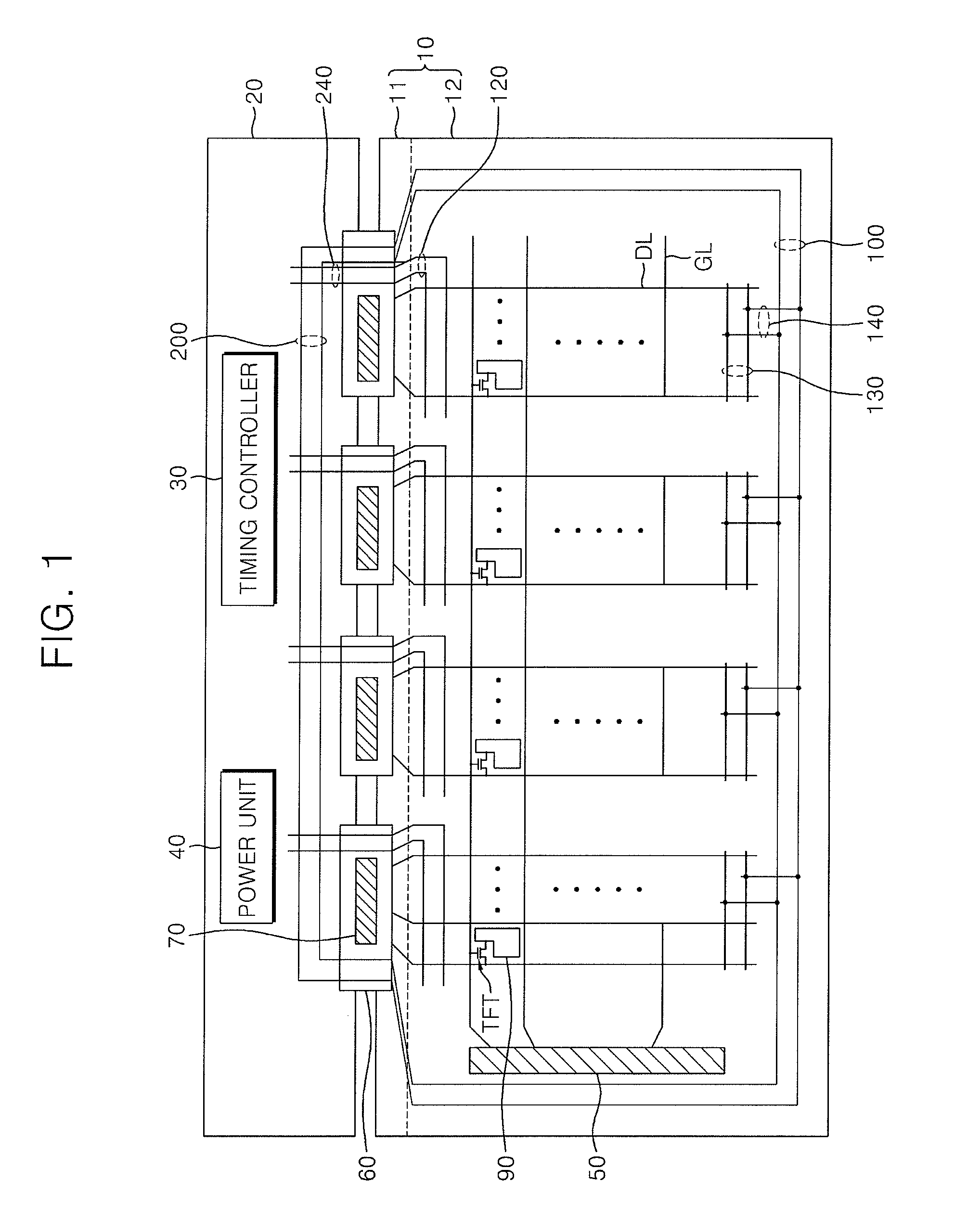 Display substrate, liquid crystal display device including the same, and method of repairing the same