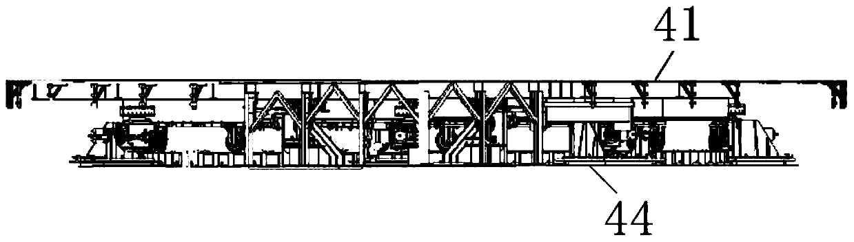 Tracking tour type ring screen theater experience system