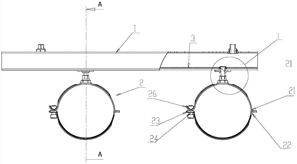 A fast-installation pipeline fixing system