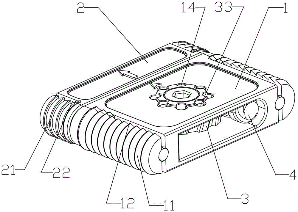 A connector for adjustable self-locking fully hidden furniture panels