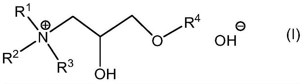 Quaternary ammonium hydroxide