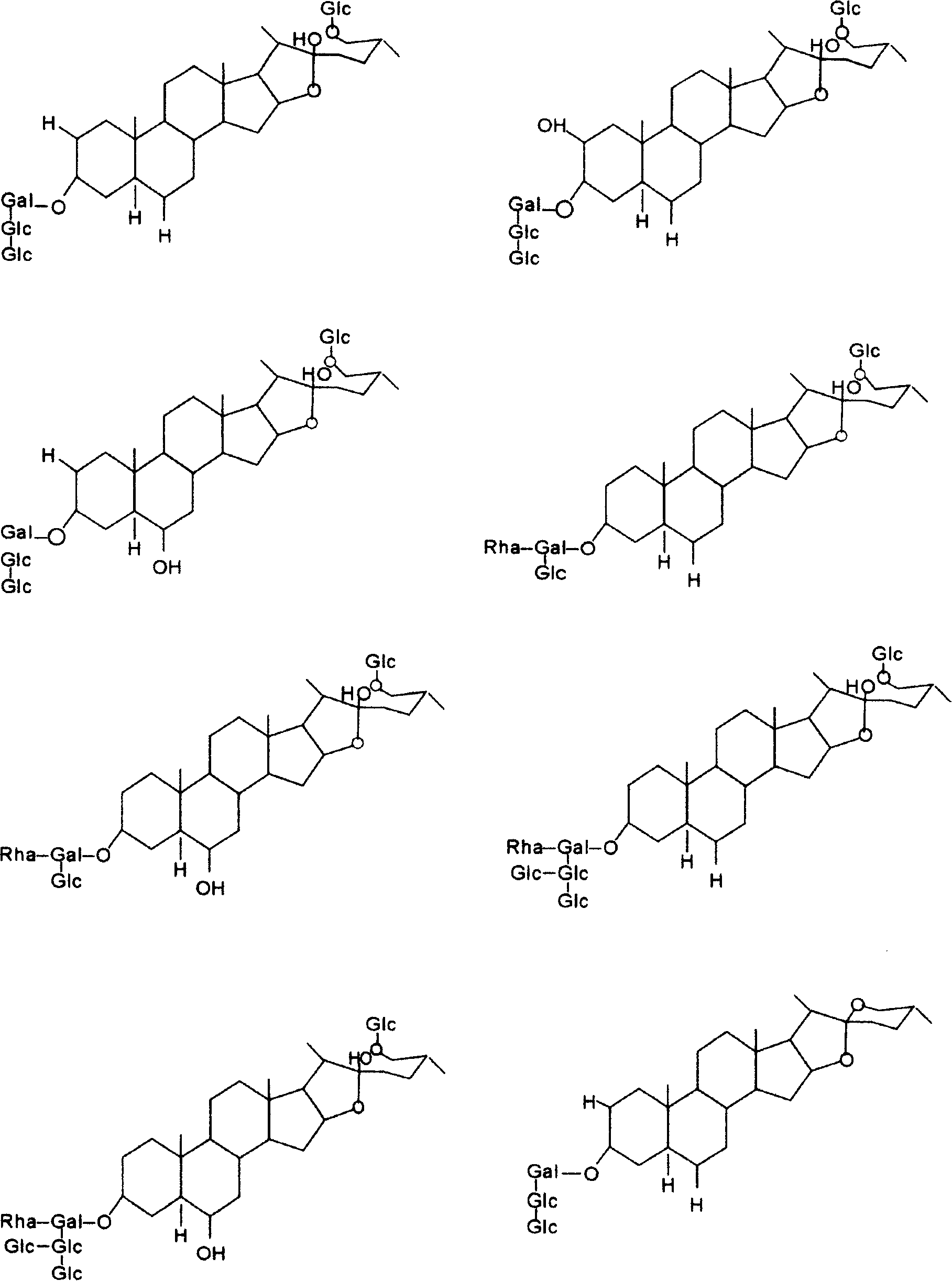 Extracting technique of garlic glucoside and garlic biological activity component compound and function