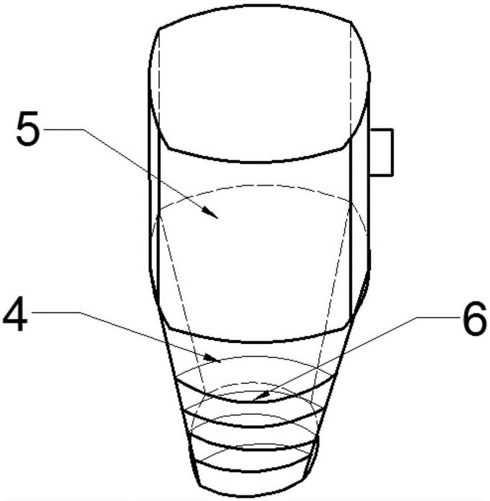 Dental prosthesis capable of improving chewing efficiency