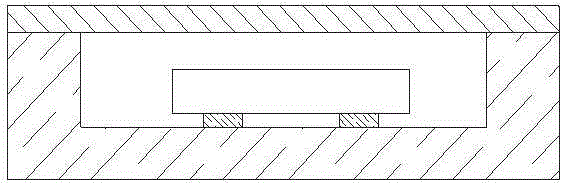 Surface acoustic wave filter encapsulation structure and manufacturing method