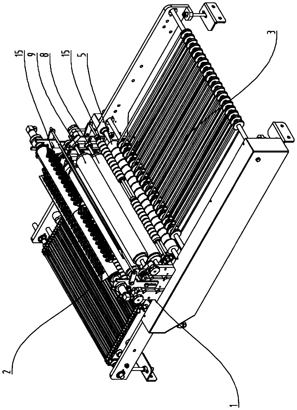 Laver double-sided dye seasoning machine