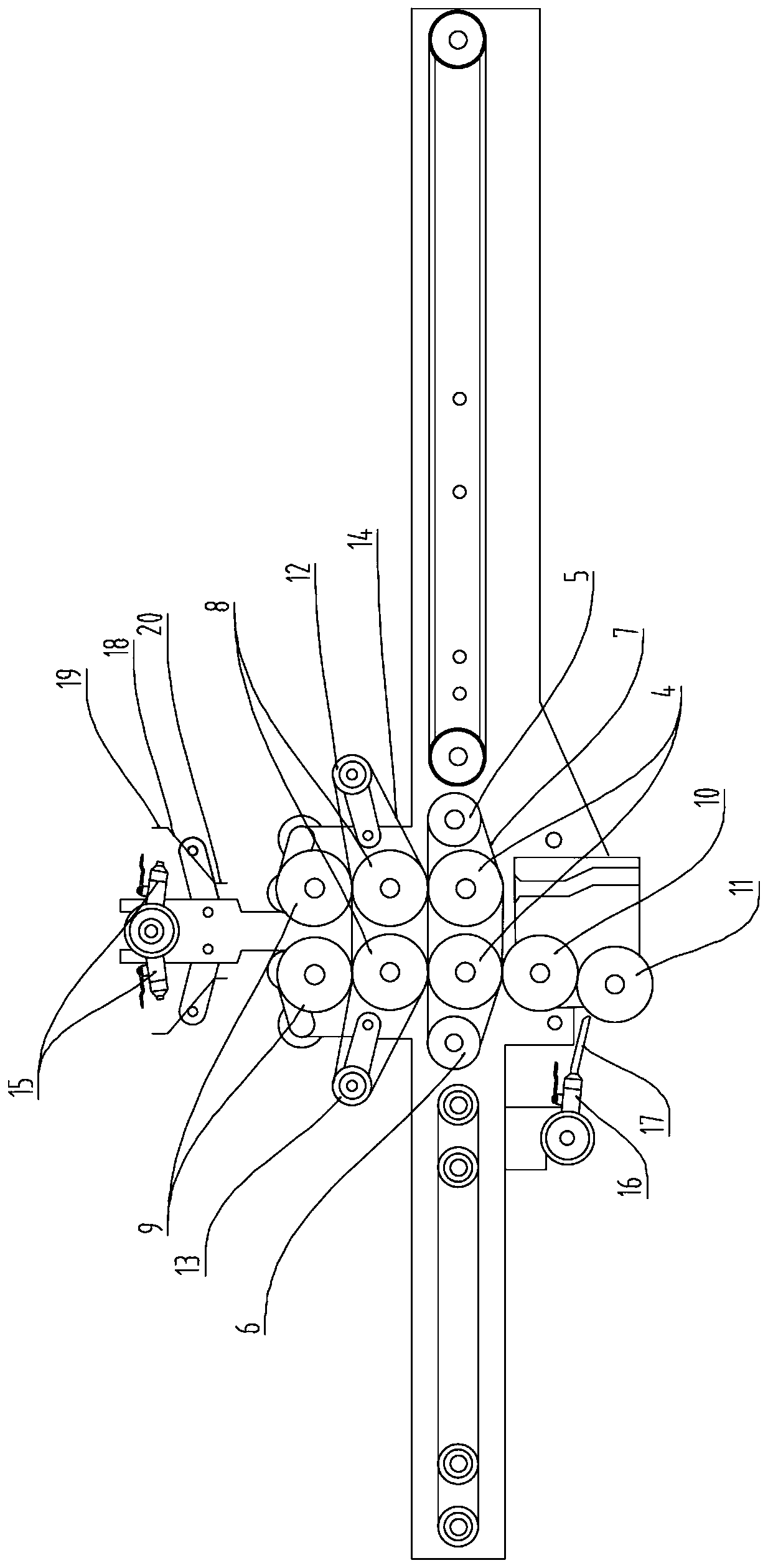 Laver double-sided dye seasoning machine