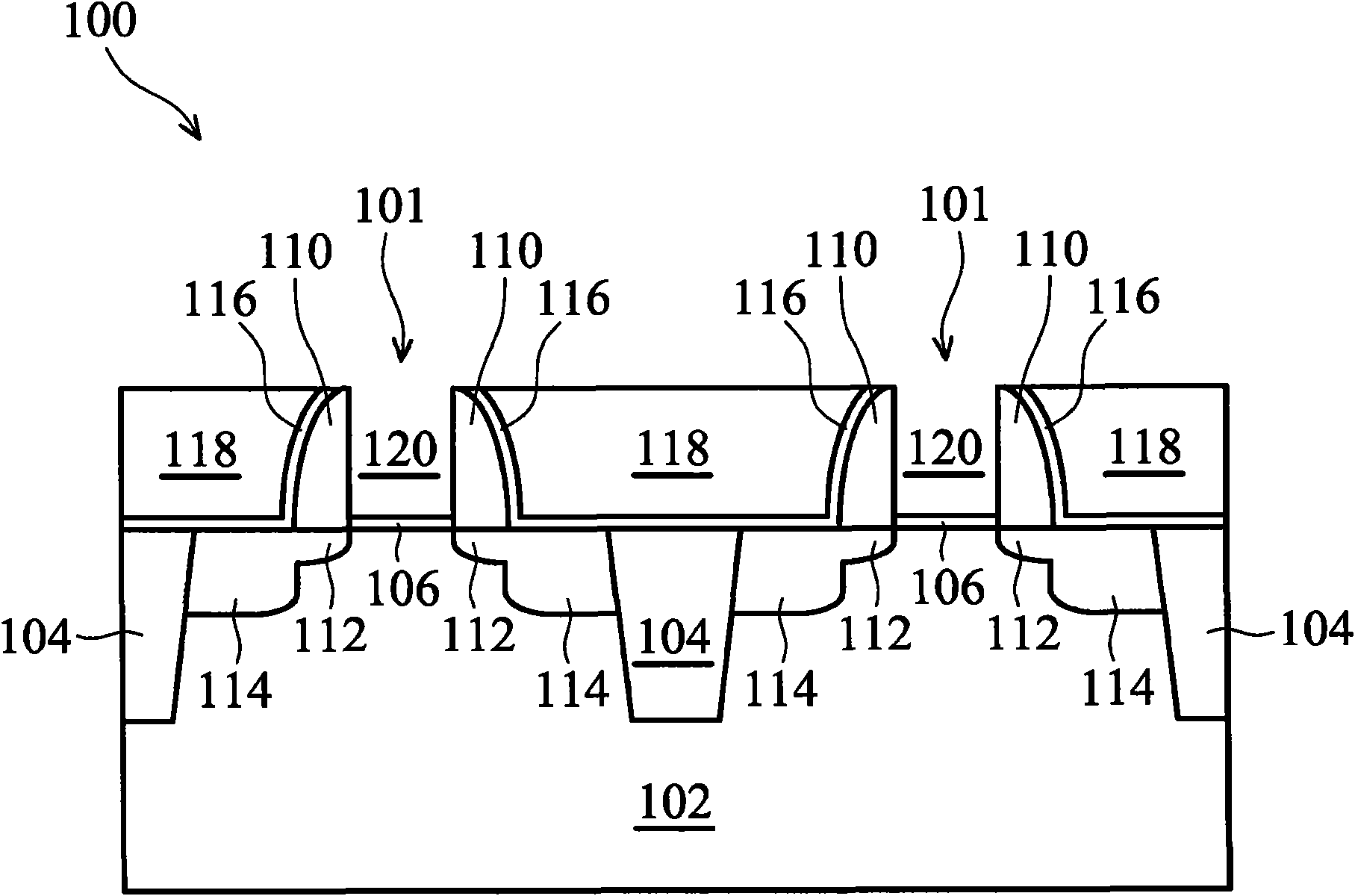 Method for fabricating a gate structure