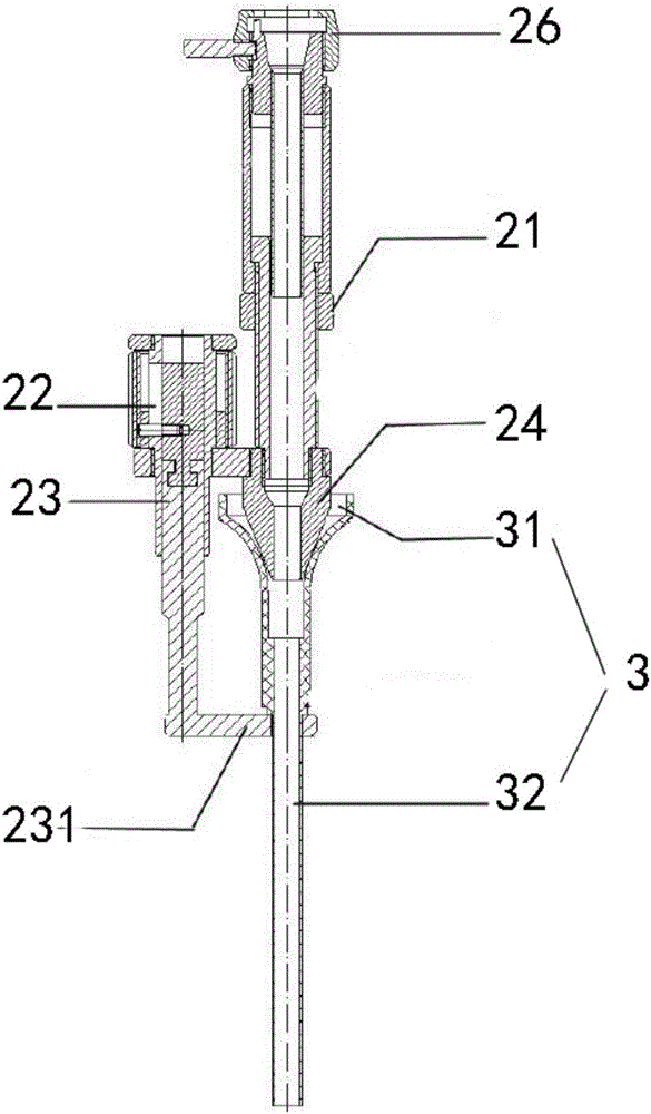 Visible placement system for flexible passage sheath