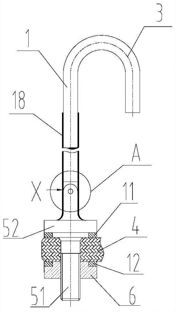 Micro-arc oxidation hanger