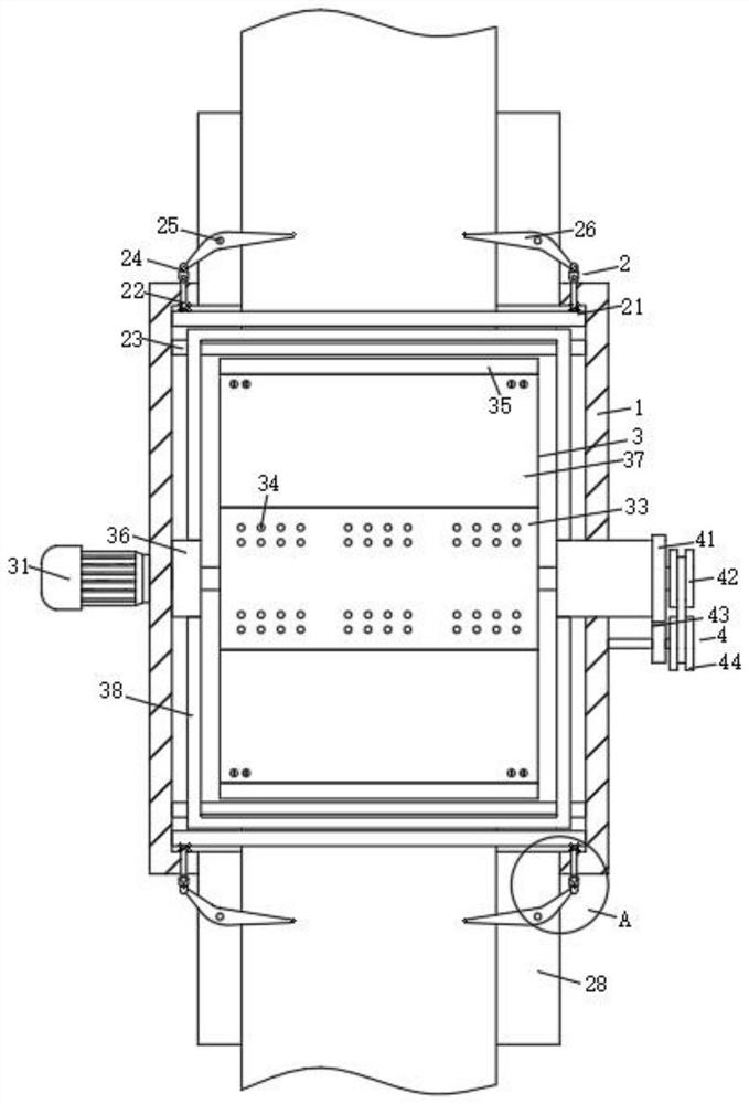 Chemical fiber textile machine