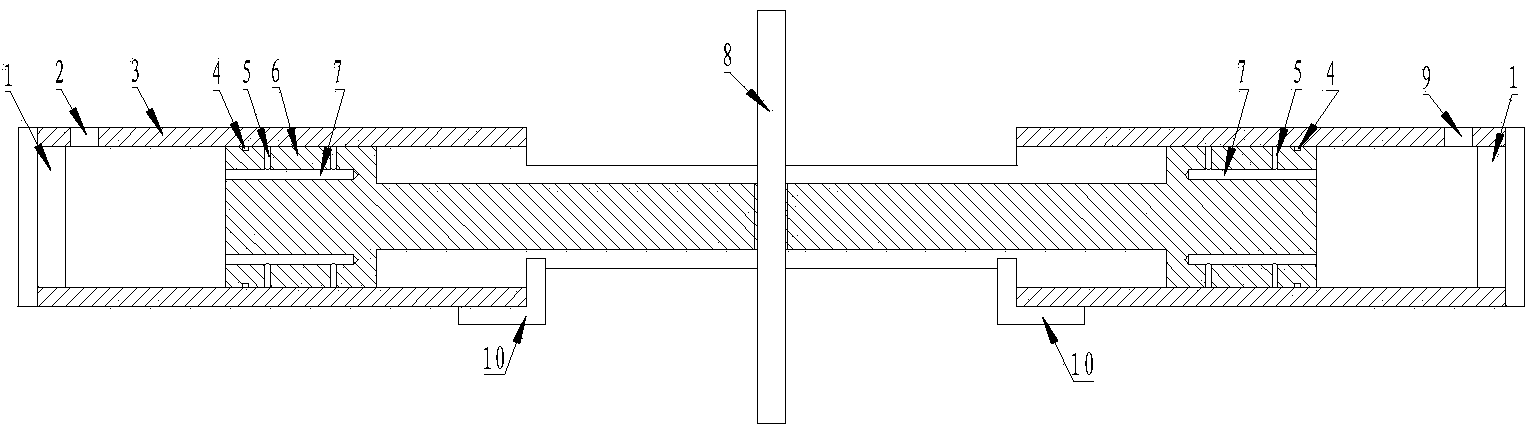 Bi-directional constant force output air floating device