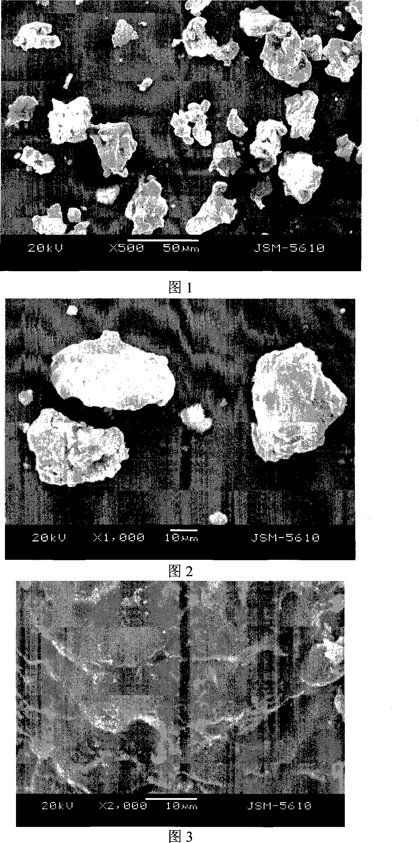 Soft magnetic composite organically/inorganically compound insulation coating powdered iron and preparation method thereof