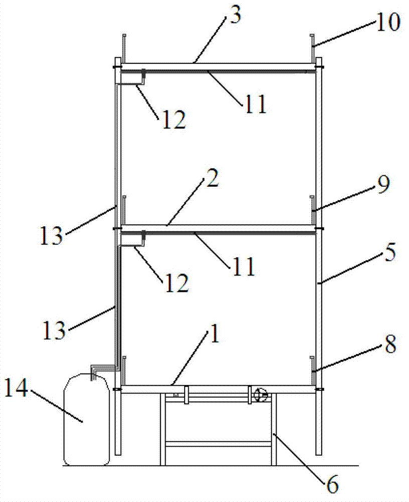 Industrial electrically-driven multi-layer solid seedling raising bedstead