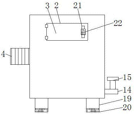 Stirring device for processing chitosan