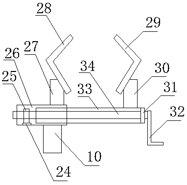 Adjustable type fixed clamping and conveying system and method for aluminum profile machining