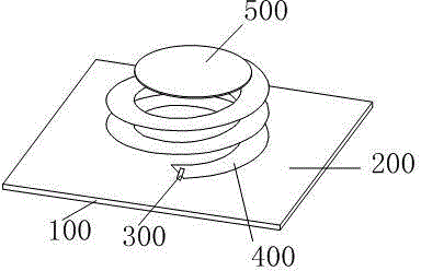 Broadband low-profile helical antenna with loaded parasitic patch