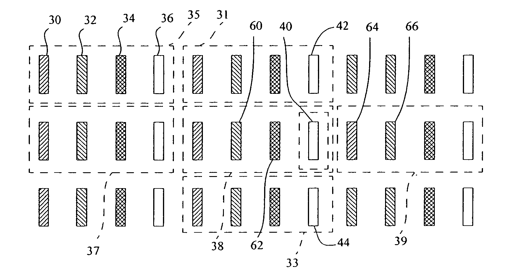 Method and apparatus for defect correction in a display