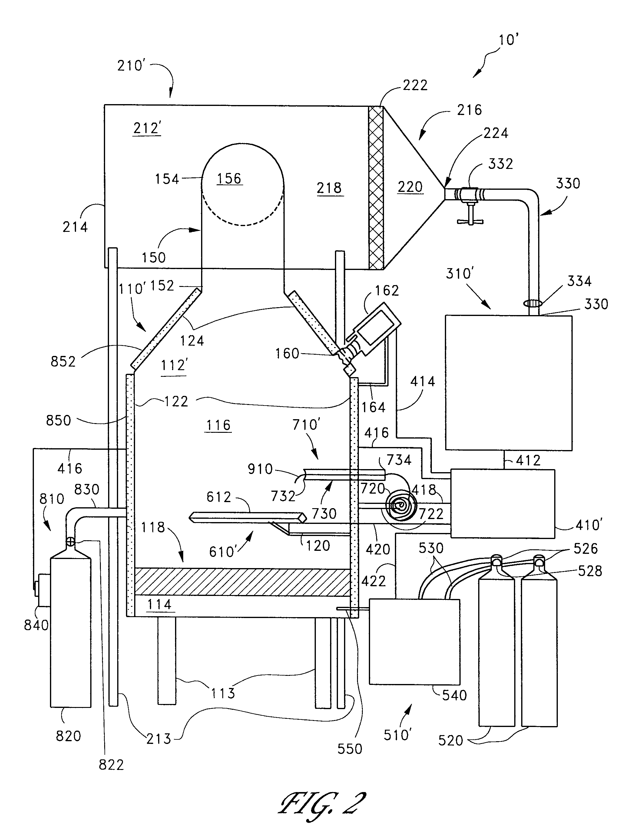 Method and apparatus for forming nano-particles