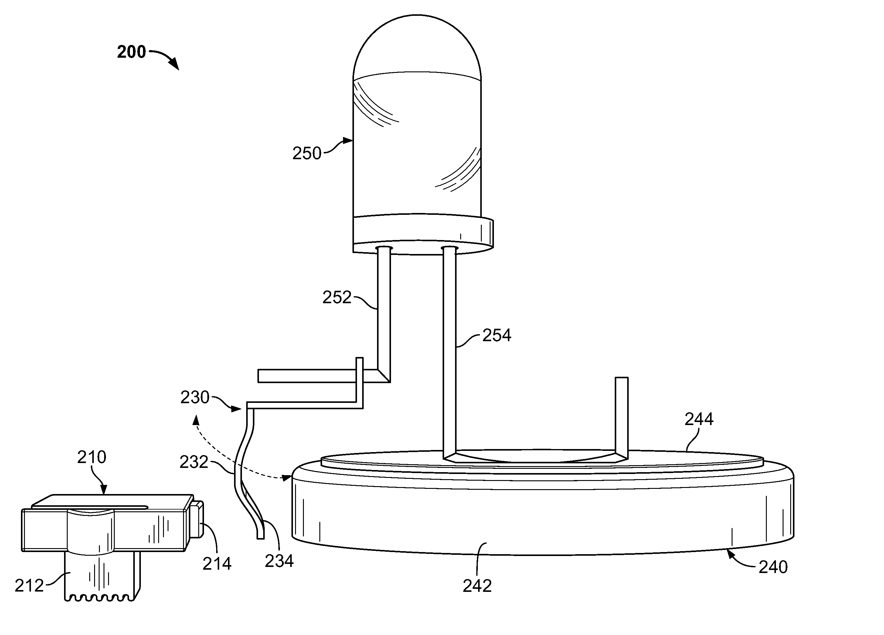 Flameless electronic candle