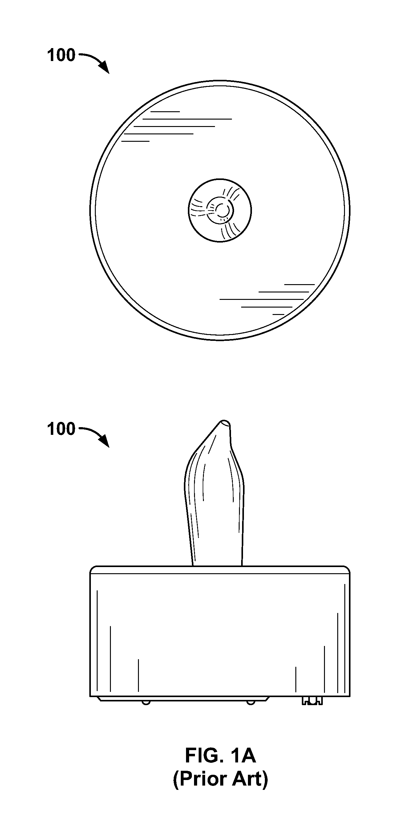 Flameless electronic candle