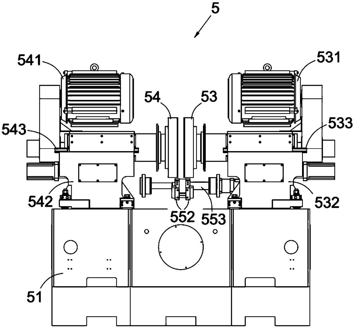 Full-automatic side face grinding machine