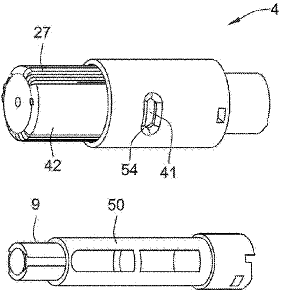 Medicated module with automatic reservoir engagement