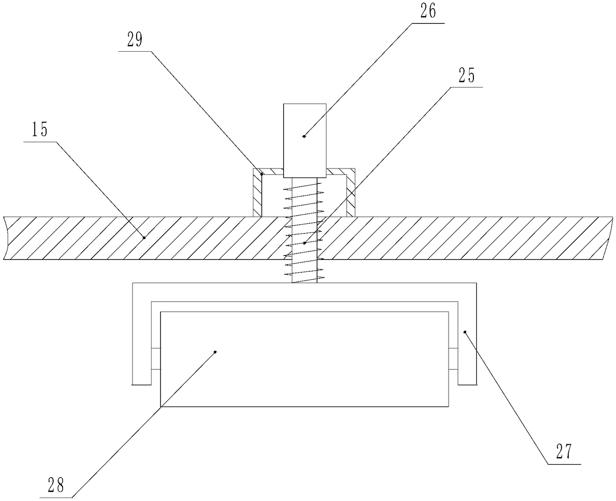 High-stability steel plate cutting device