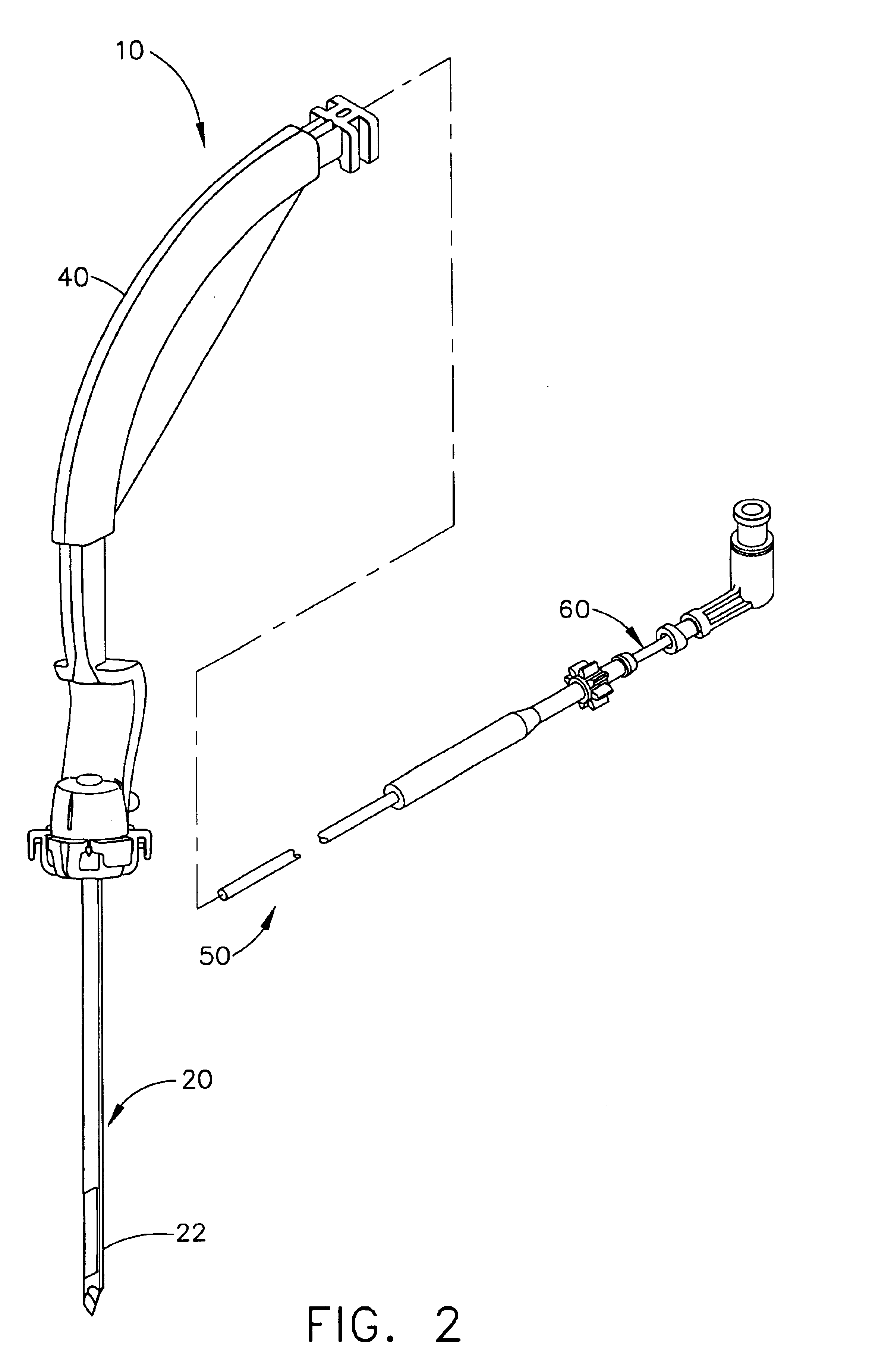 Surgical biopsy device having a flexible cutter
