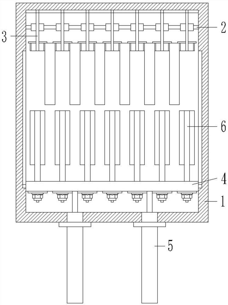 Direct-current cleaning device for photovoltaic equipment and use method of direct-current cleaning device