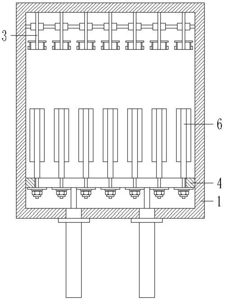 Direct-current cleaning device for photovoltaic equipment and use method of direct-current cleaning device