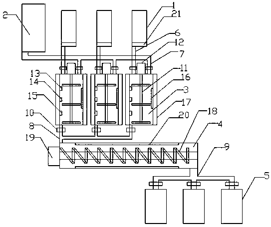 Dye aid dissolving and conveying device