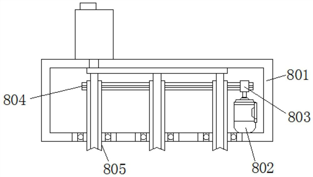 A mechanical seal oiling device