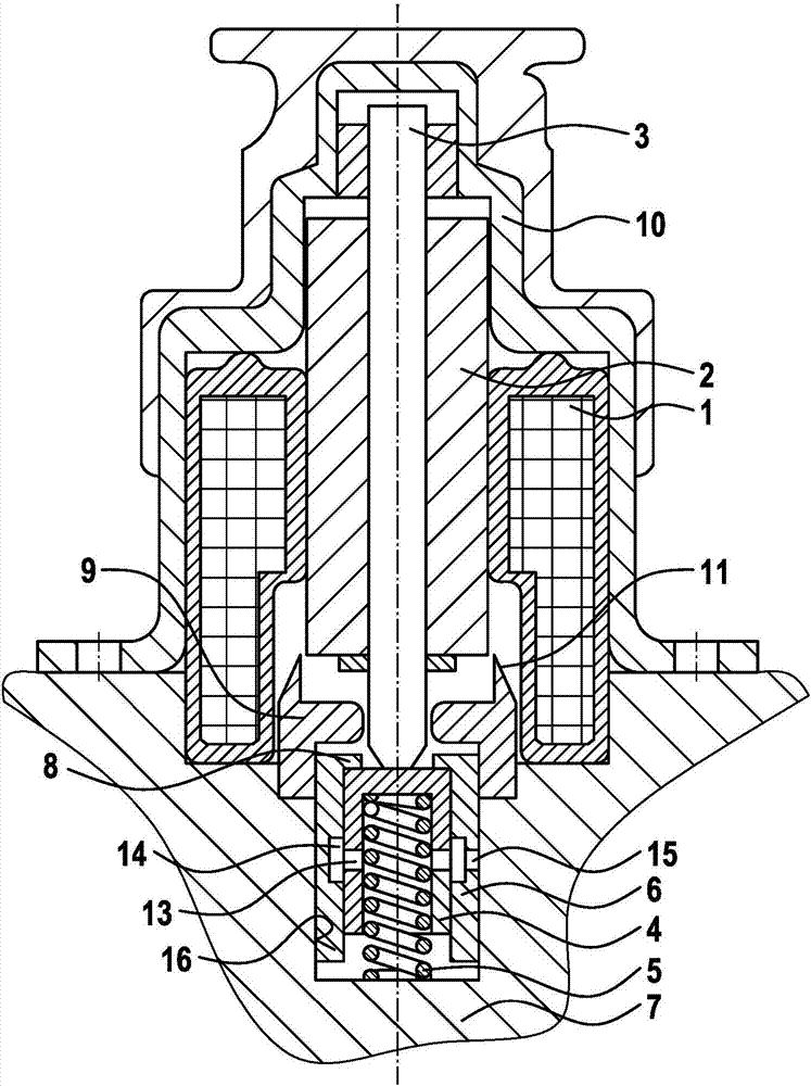 Proportional valve that can be electromagnetically actuated and high-pressure fuel pump having such a proportional valve