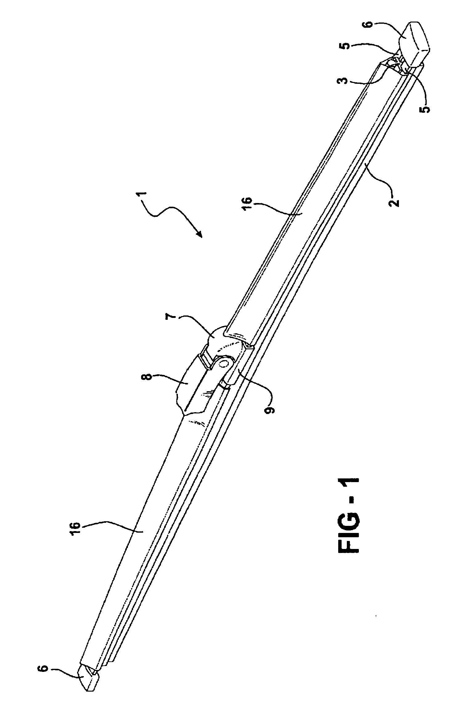 Windscreen wiper device