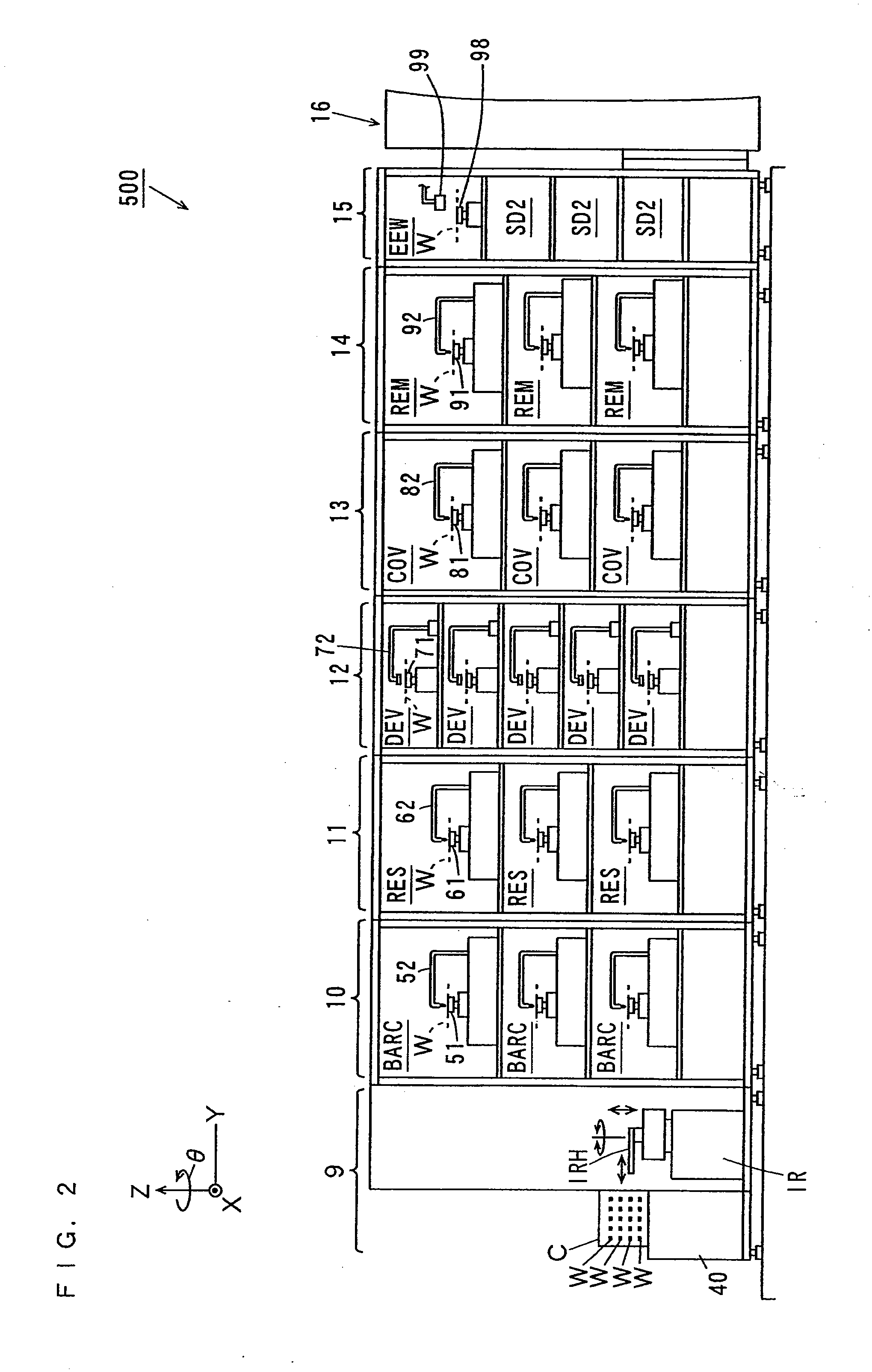 Substrate cleaning and processing apparatus with magnetically controlled spin chuck holding pins