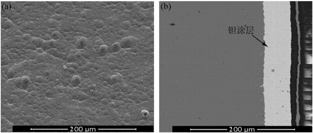 High-hardness wear-resistant thermal-shock-resistant thick tantalum coating and preparation method thereof