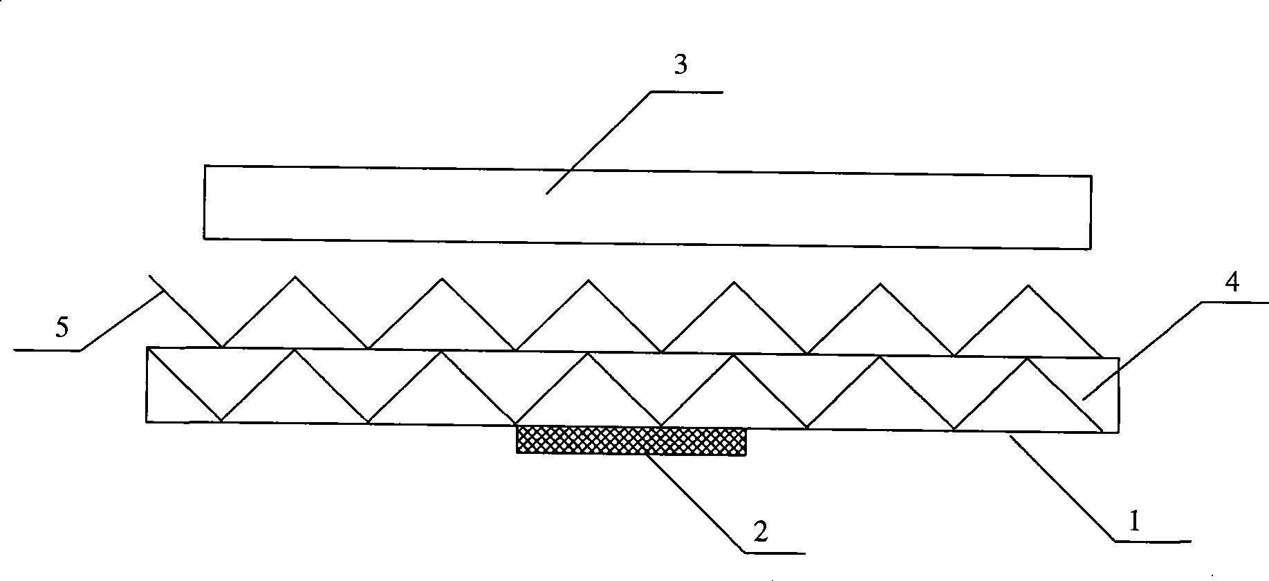 Flat hot pipe for cooling electron device and processing technology thereof