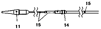 Delivery catheter and delivery device for prosthetic valve