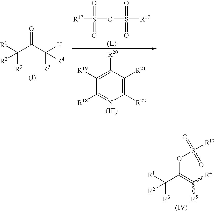 Process for producing vinyl perfluoroalkanesulfonate derivative
