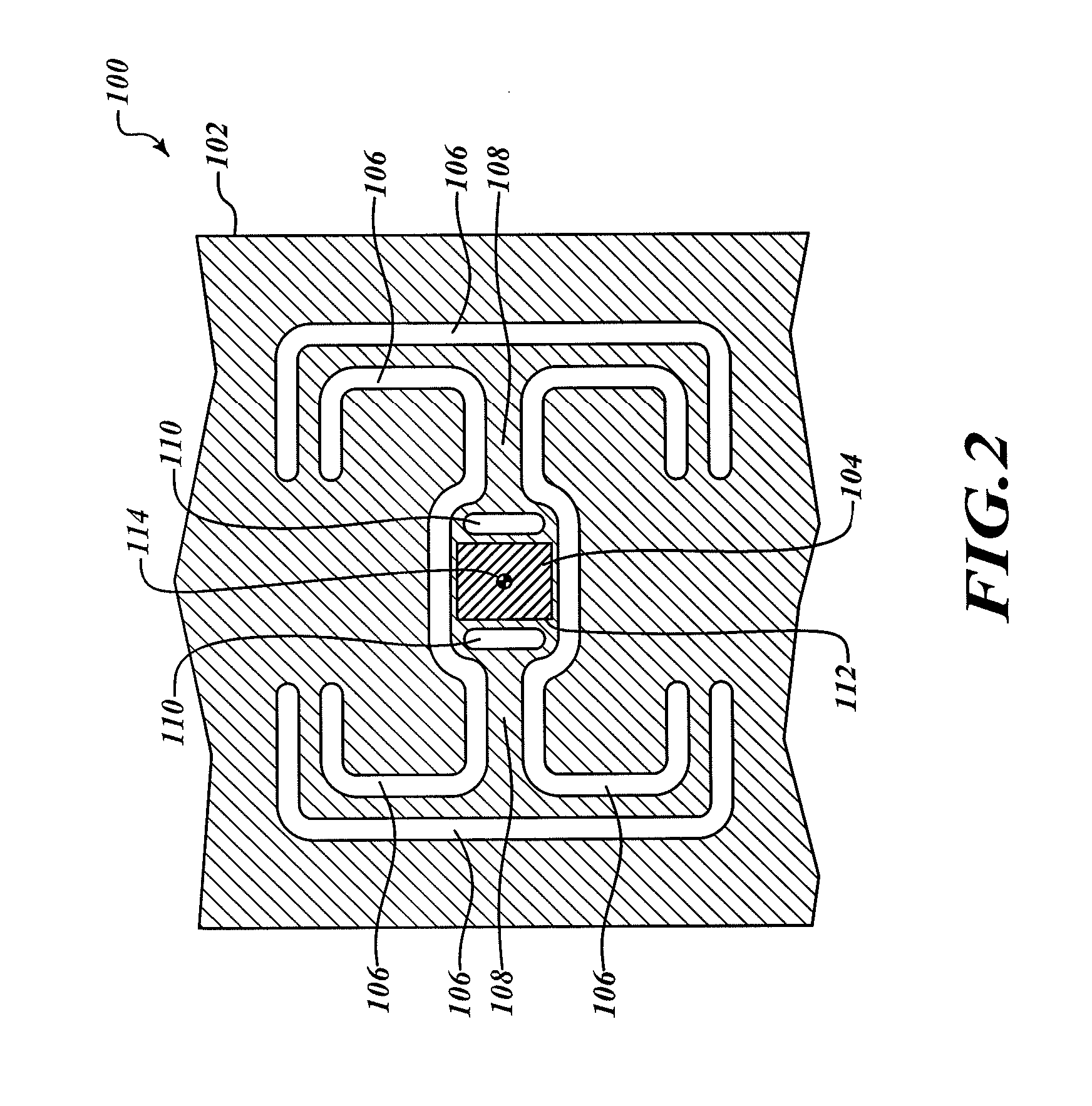 Mounting system for torsional suspension of a MEMS device