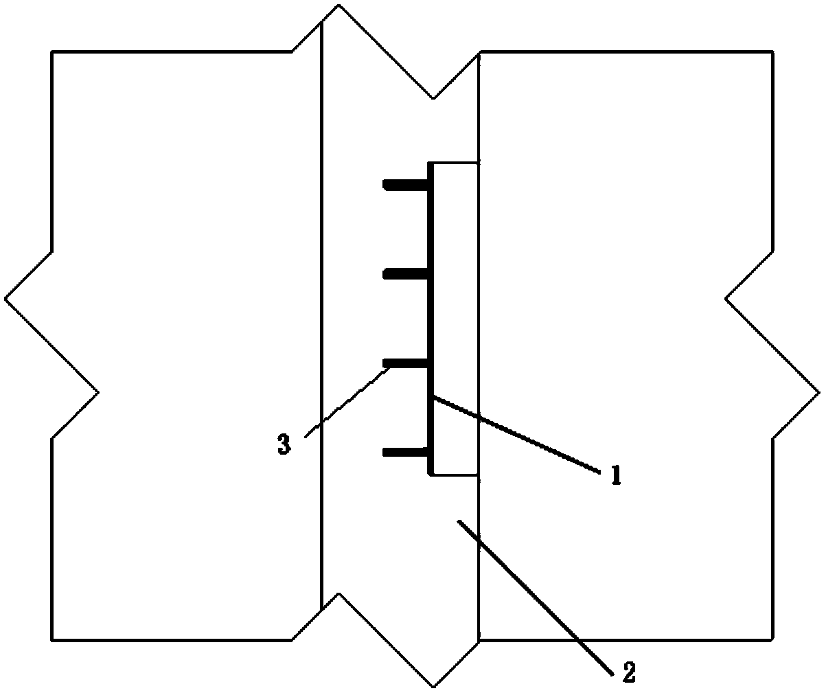 One-time slip-form construction method for multi-layer platform chimney with square variable cross-section under high wind pressure