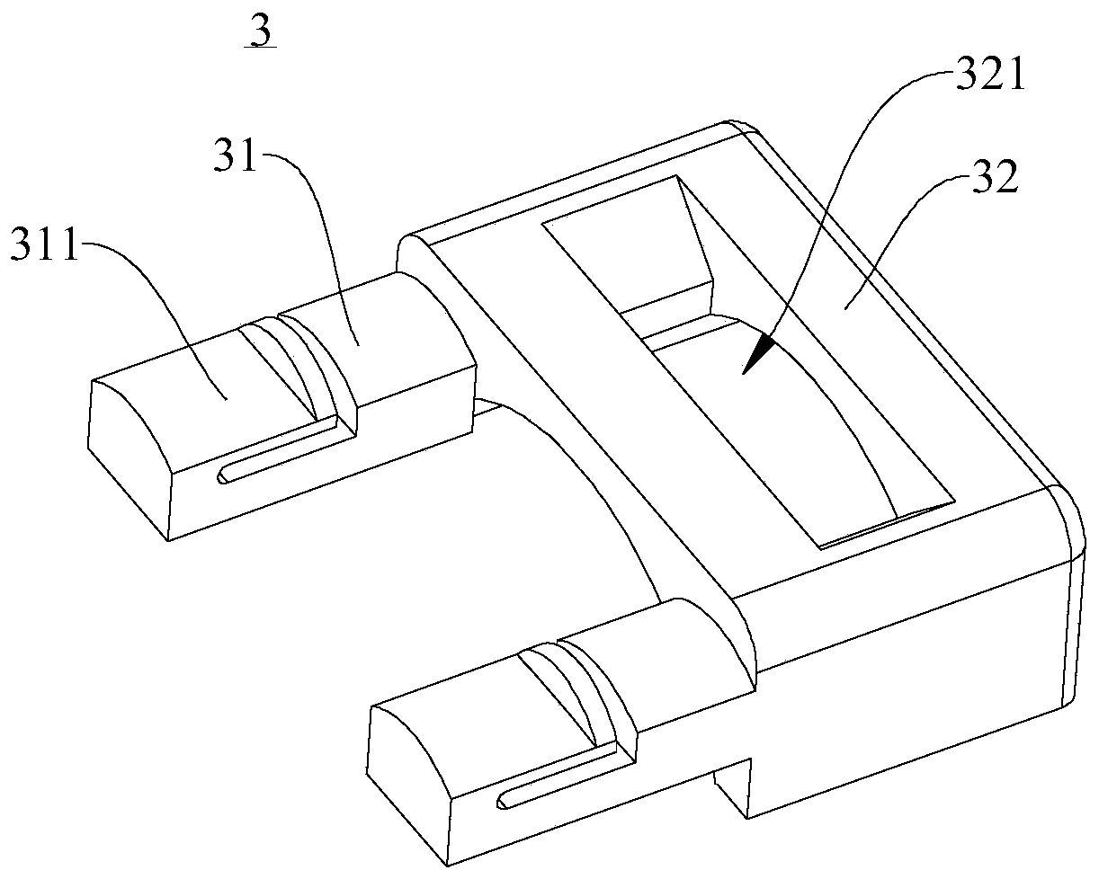 Optical fiber connector with lock catch