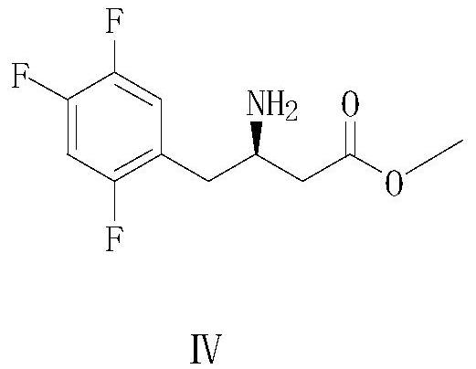 Preparation method of (R)-3-amino-4-(2, 4, 5-trifluorophenyl) methyl butyrate