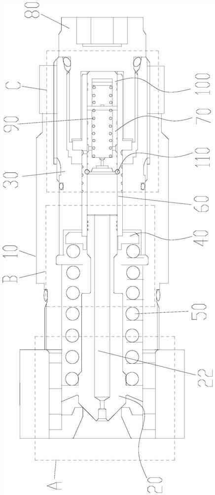 Overflow valve and engineering machinery with same