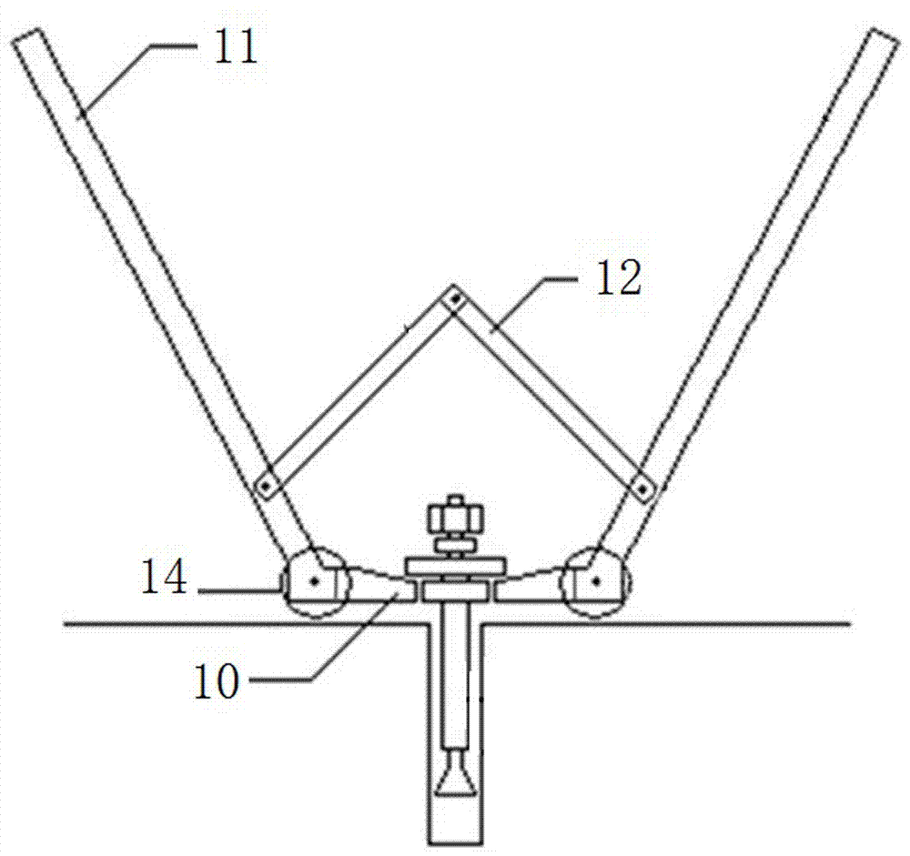 Dismounting and repairing method of reusable expansion bolt