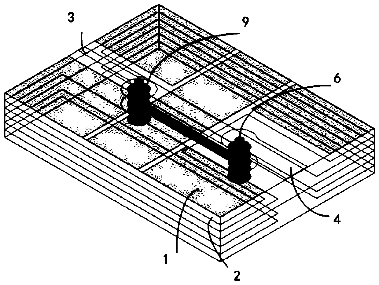 A Non-Uniform Microstrip-to-Stripline Transition Structure