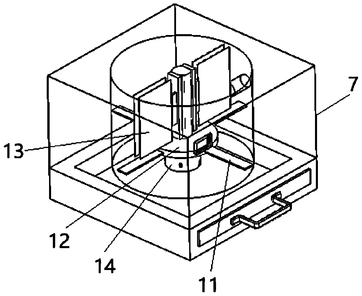 Multifunctional grinding machine dust collector device