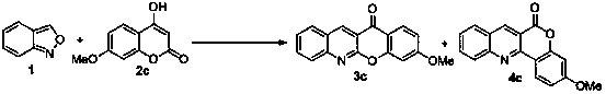 Preparation method of tryptopquinoline heterocyclic compound