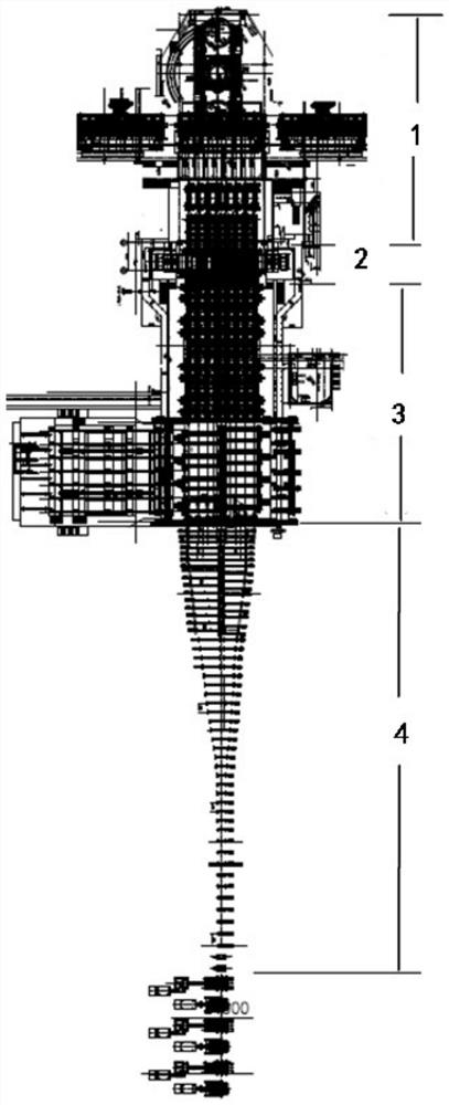 Control method and device for minimizing residence time of slab in strand